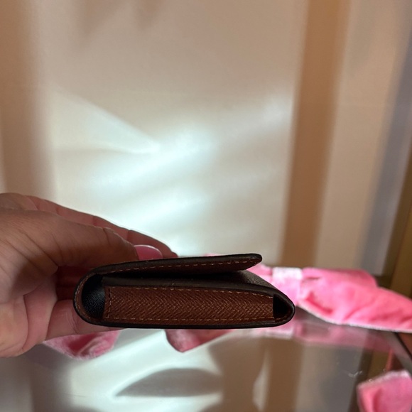 Louis Vuitton Dark Brown Monogram Wallet - Picture 5 of 7